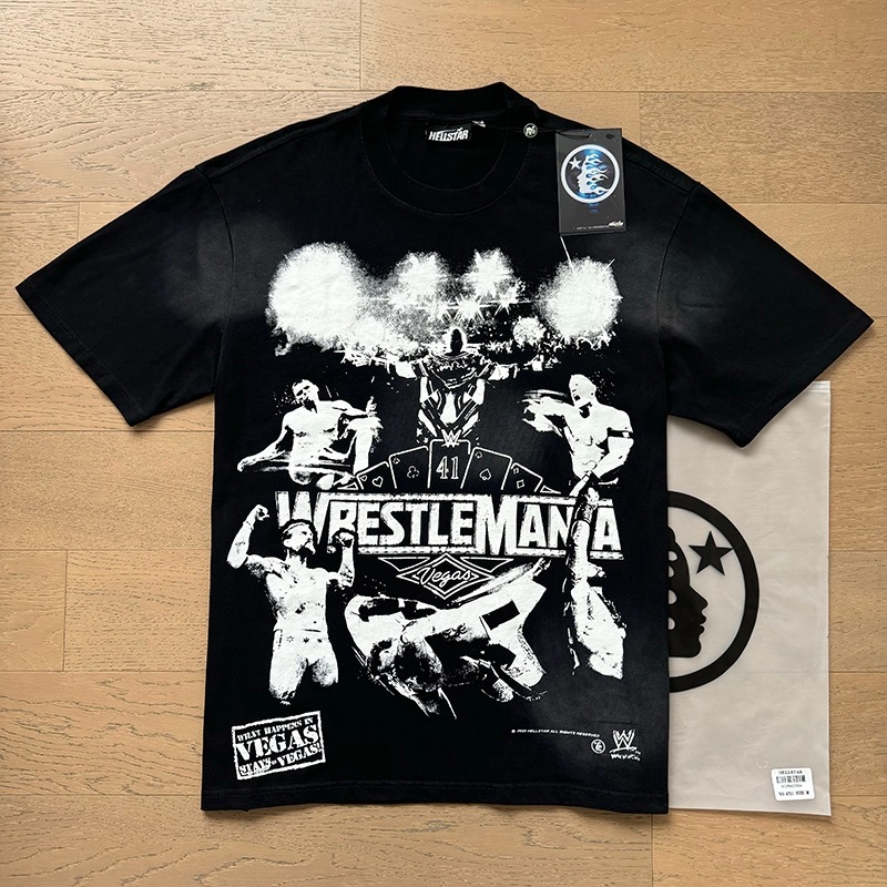 Hellstar wrestling Series T-shirt 4 Styles