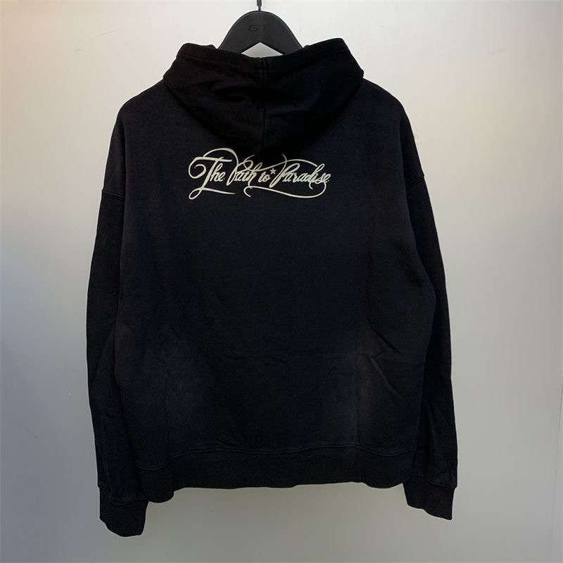 Hellstar Small Logo Zipper Hoodie Black