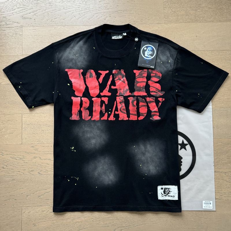 Hellstar War Ready T-shirt Black Color