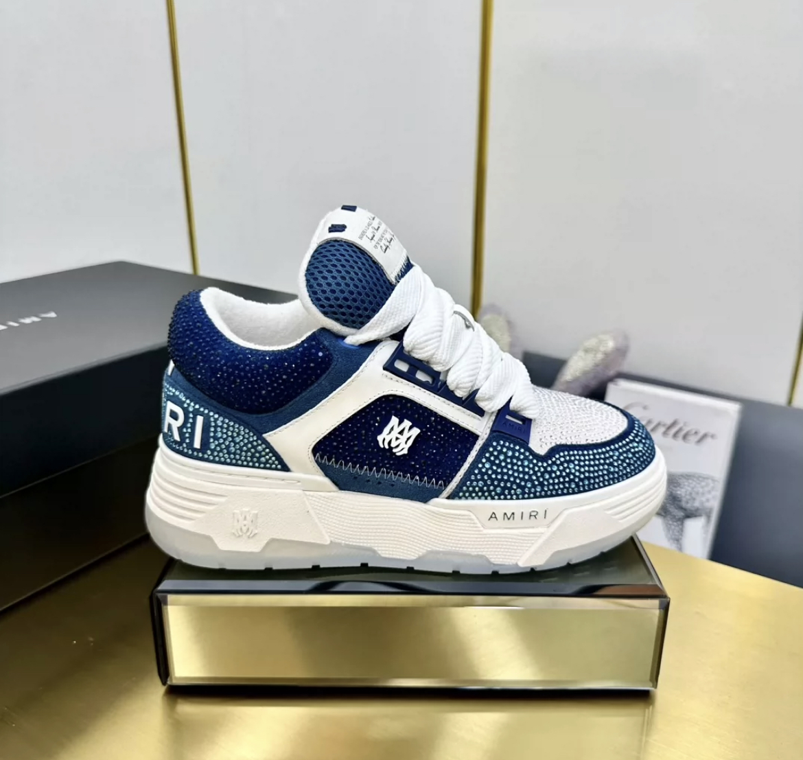 AMIRI Diamond Bread Shoes Blue & White