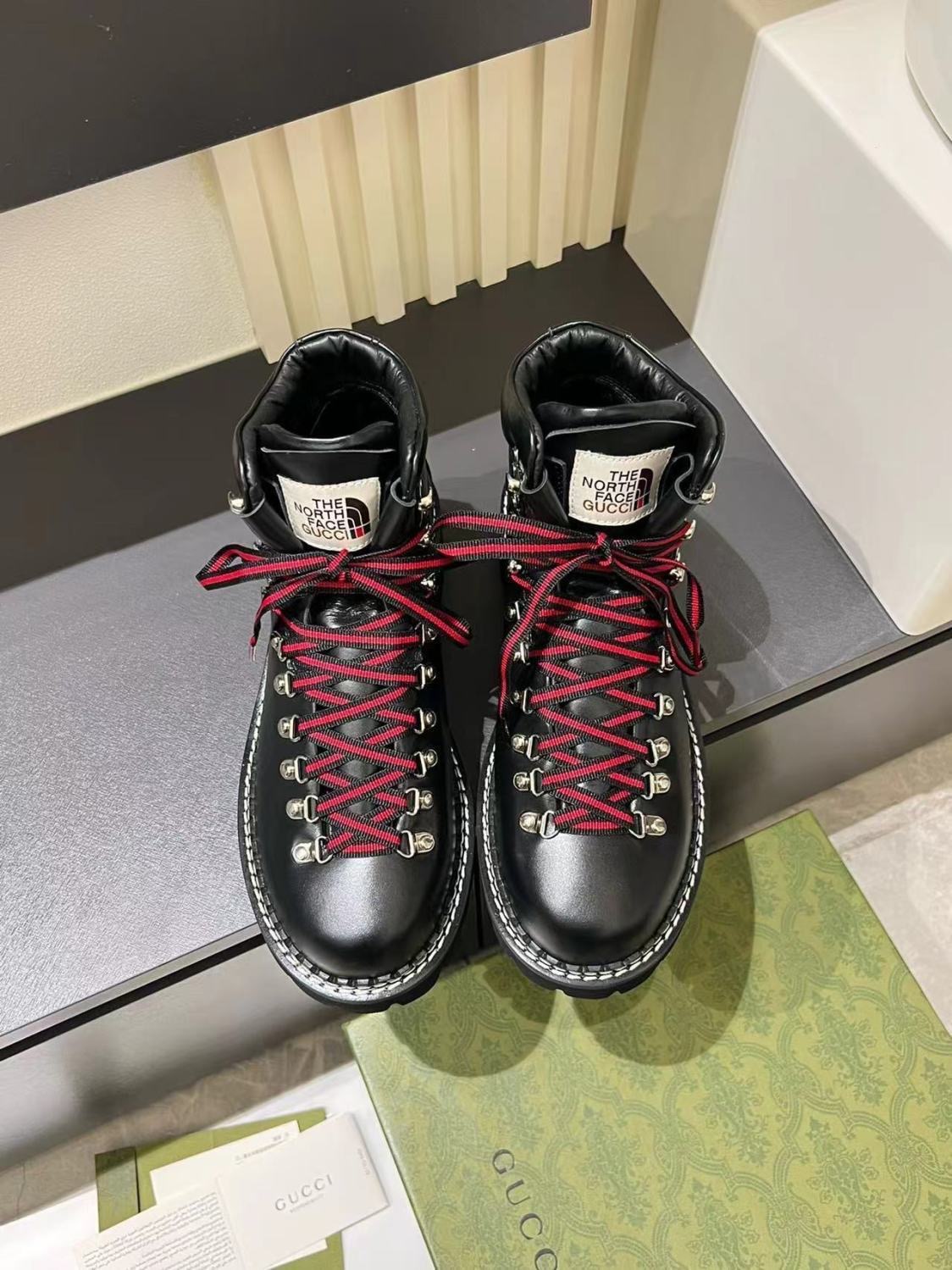 Gucci & the North Face Boost Black Color