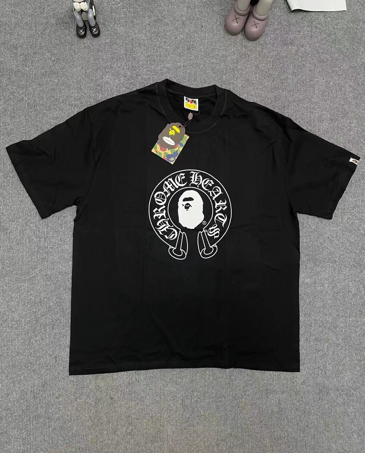Bape classic horse hoof collaboration ape tshirt
