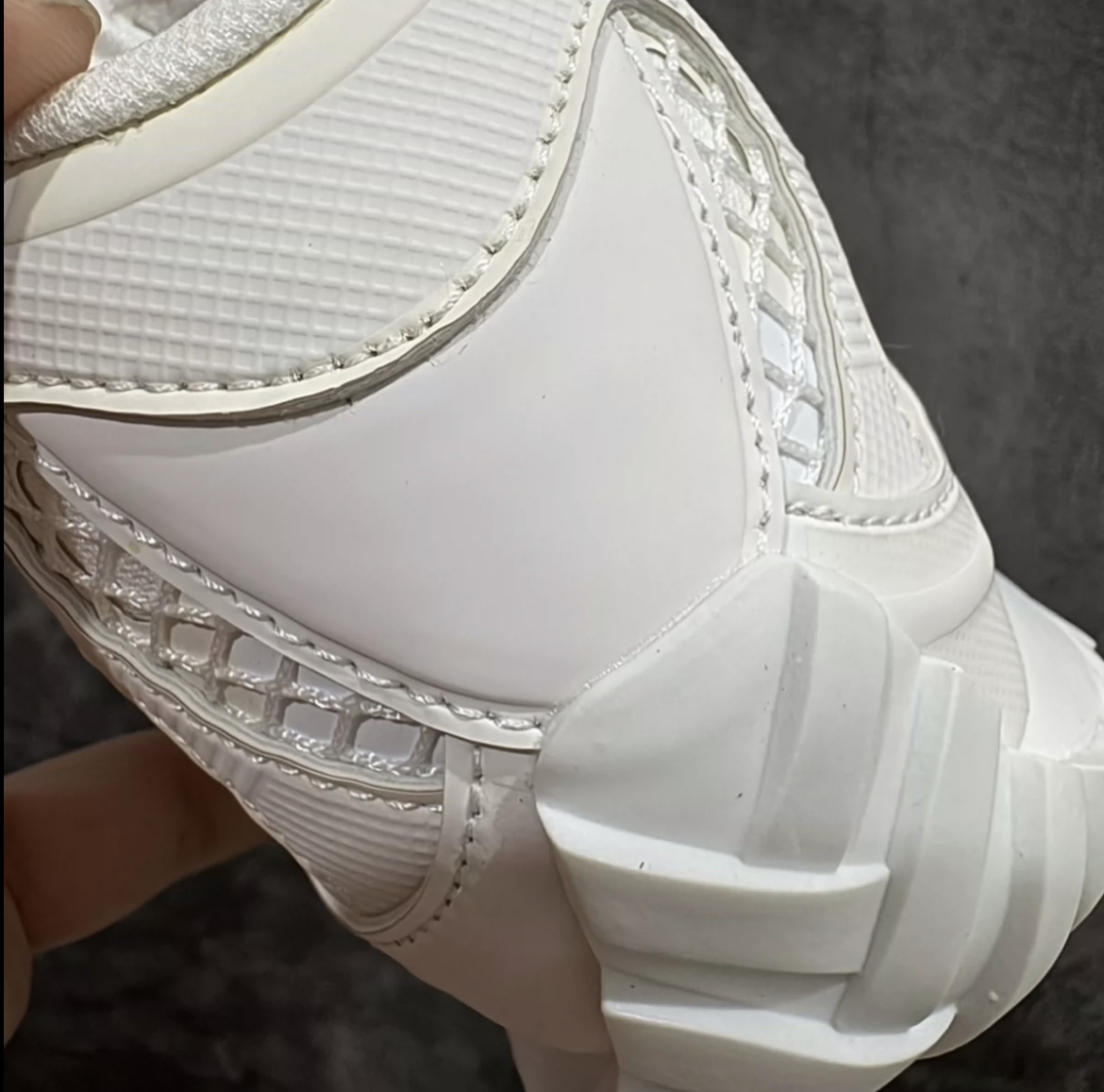 Bottega Veneta Orbit Runner White Shoes