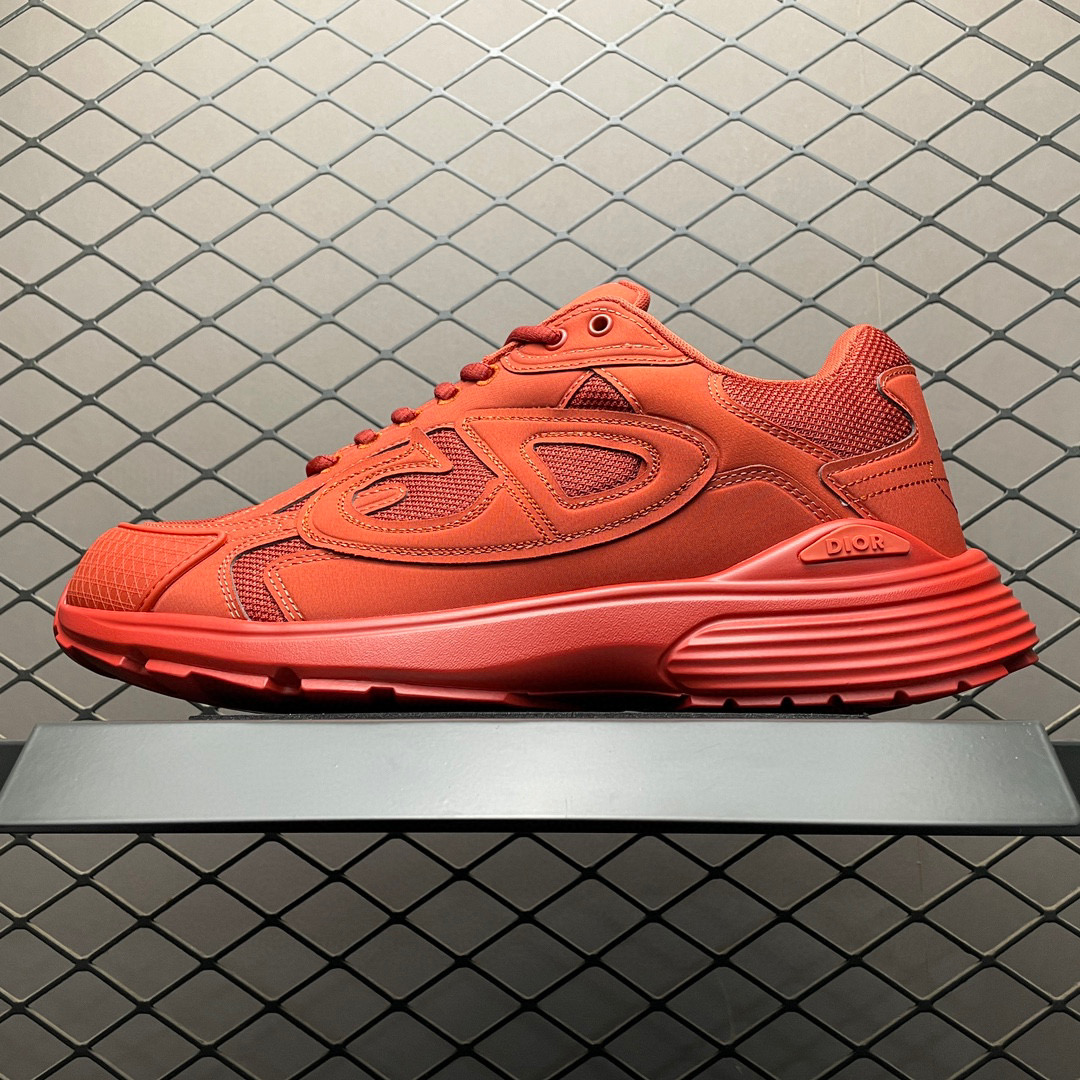 Dior B30 & Stone Island Sneaker Red