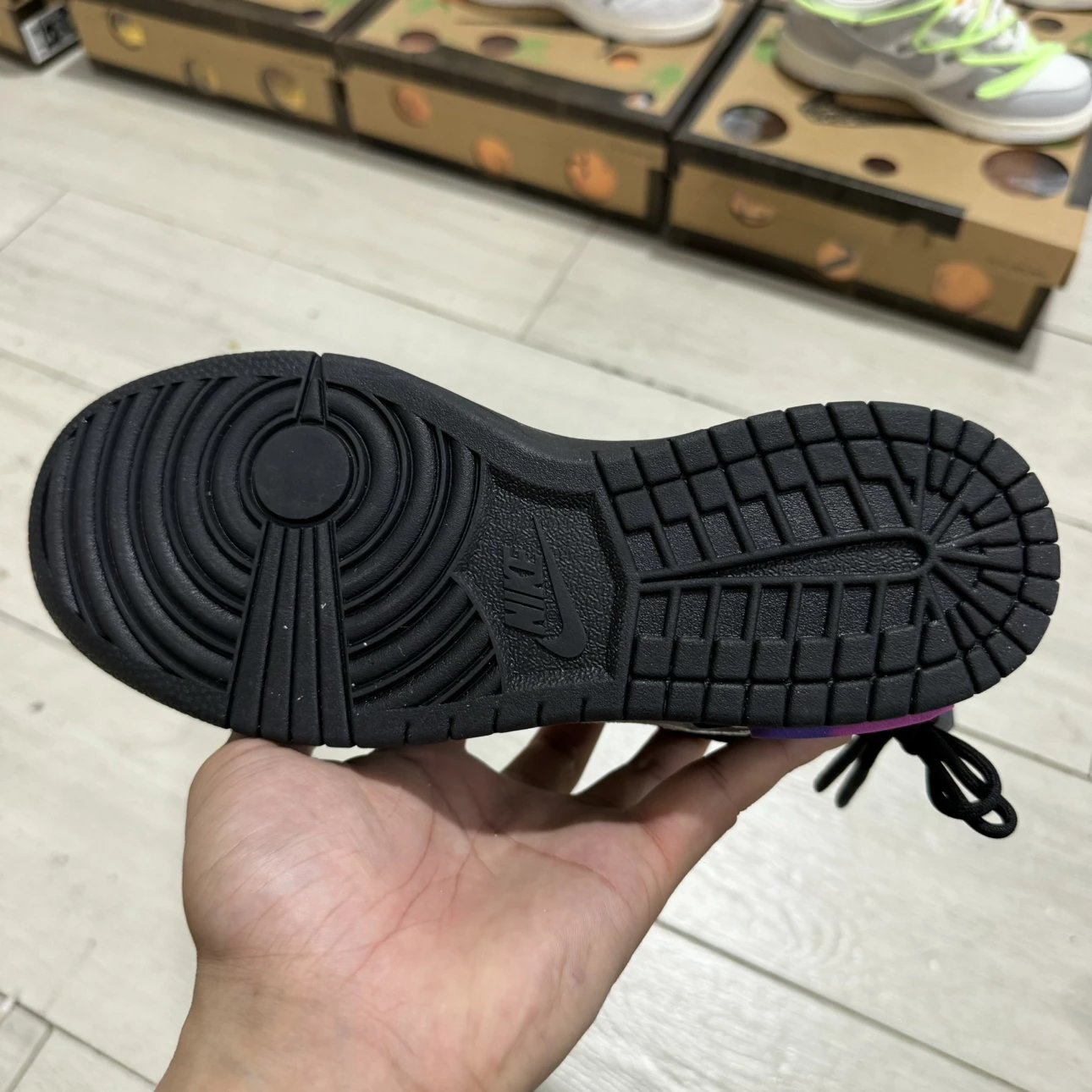 Off White & NK Dunk SB The 50 (50:50) Black