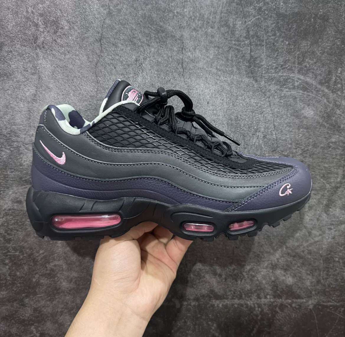 Nike Air Max 95 & Corteiz Navy Pink