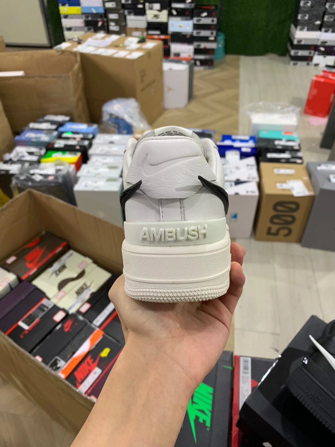 Air Force 1 & AMBUSH Sneakers White