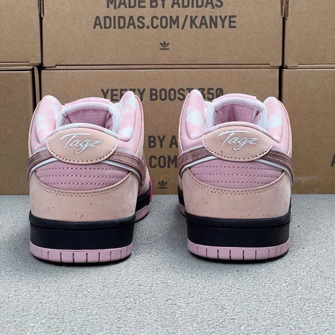 Concepts & Nike SB Dunk Pink Color