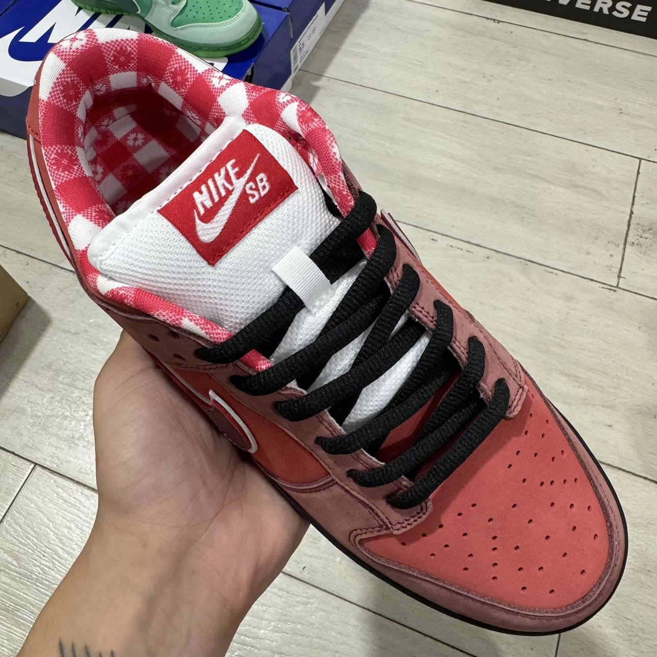 Concepts Nike SB Dunk Low Red Color
