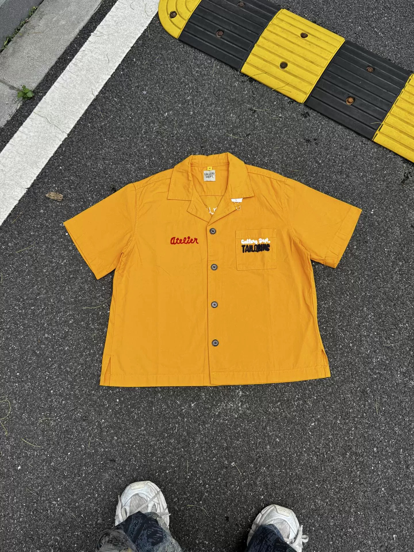 Gallery Dept Botton Short Sleeve Shirt 2 Colors