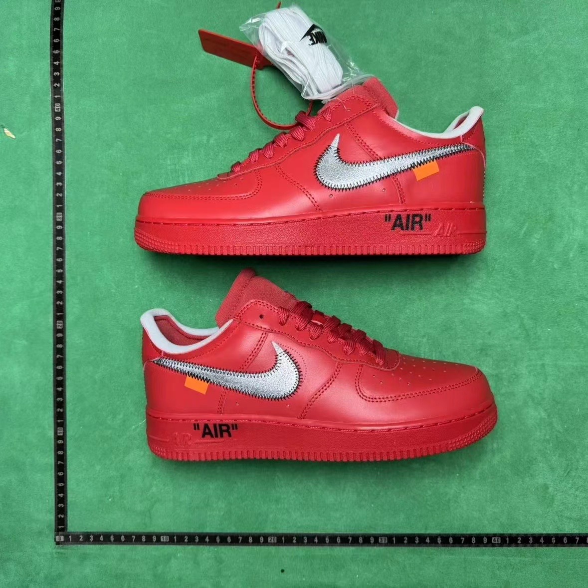 1:1 Air force 1 & off white sneaker red color