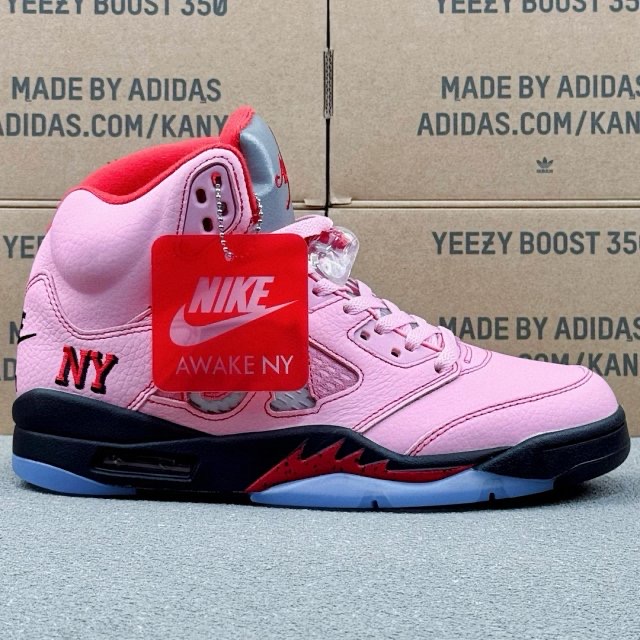 Awake NY x Air Jordan 5 Pink "Liu Chuanfeng