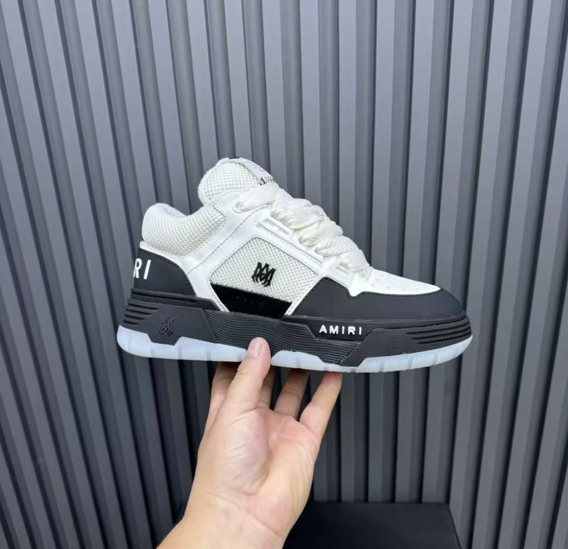 2025 new Amiri MA-1 shoes in panda color