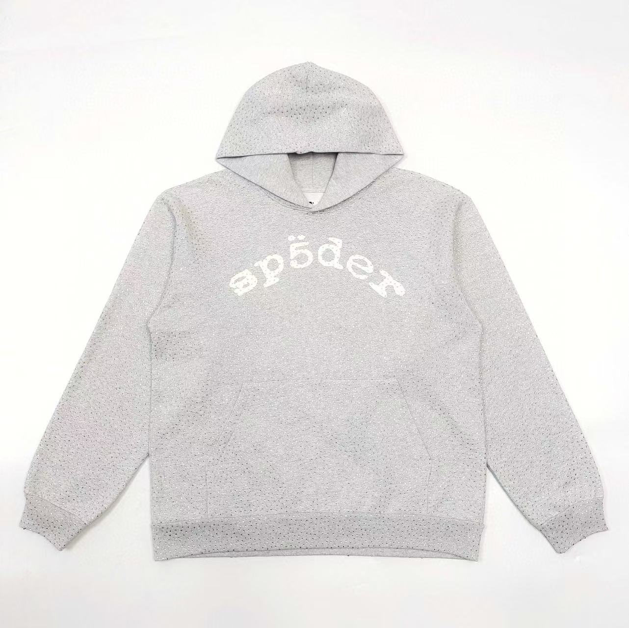1:1 best quality sp5der hoodie white