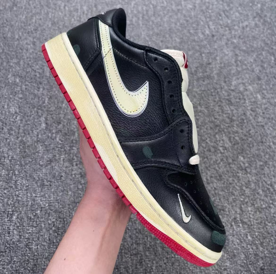 NK Nigel Sylvester x Jordan Air Jordan 1 Low OG Nitro "Better With Time"