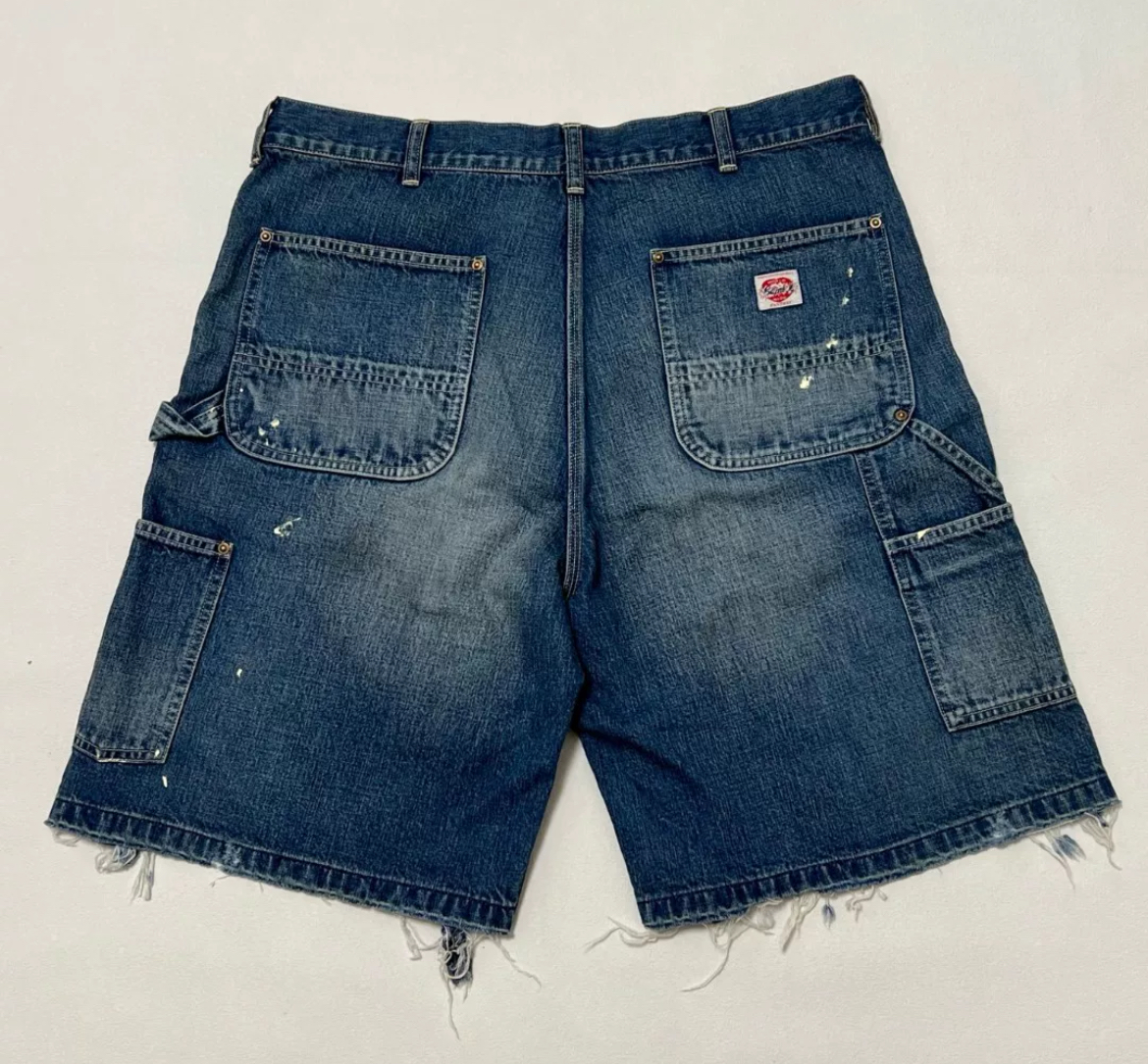1:1 Best Quality Saint Michael Shorts Blue