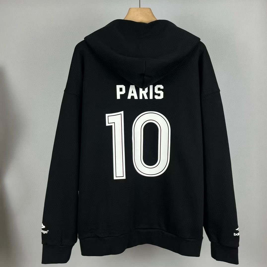 Balenciaga Manchester United Hoodie Embroidered Jacket