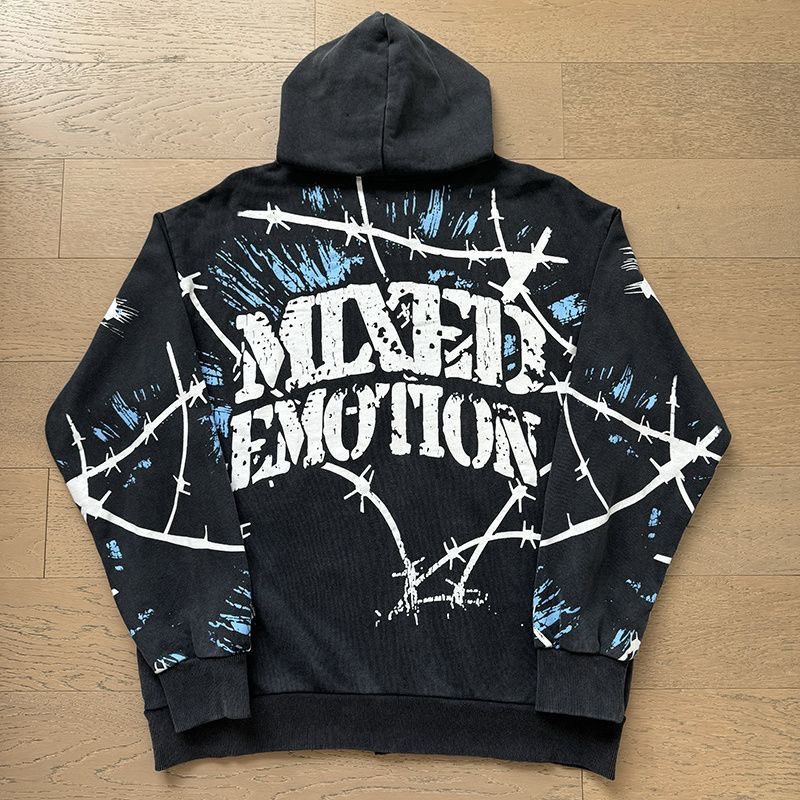 Mixed Emotion Hooded Sweatshirt