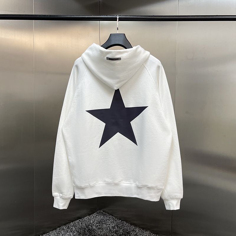 Essentials Five-pointed Star Hooded Sweatshirt