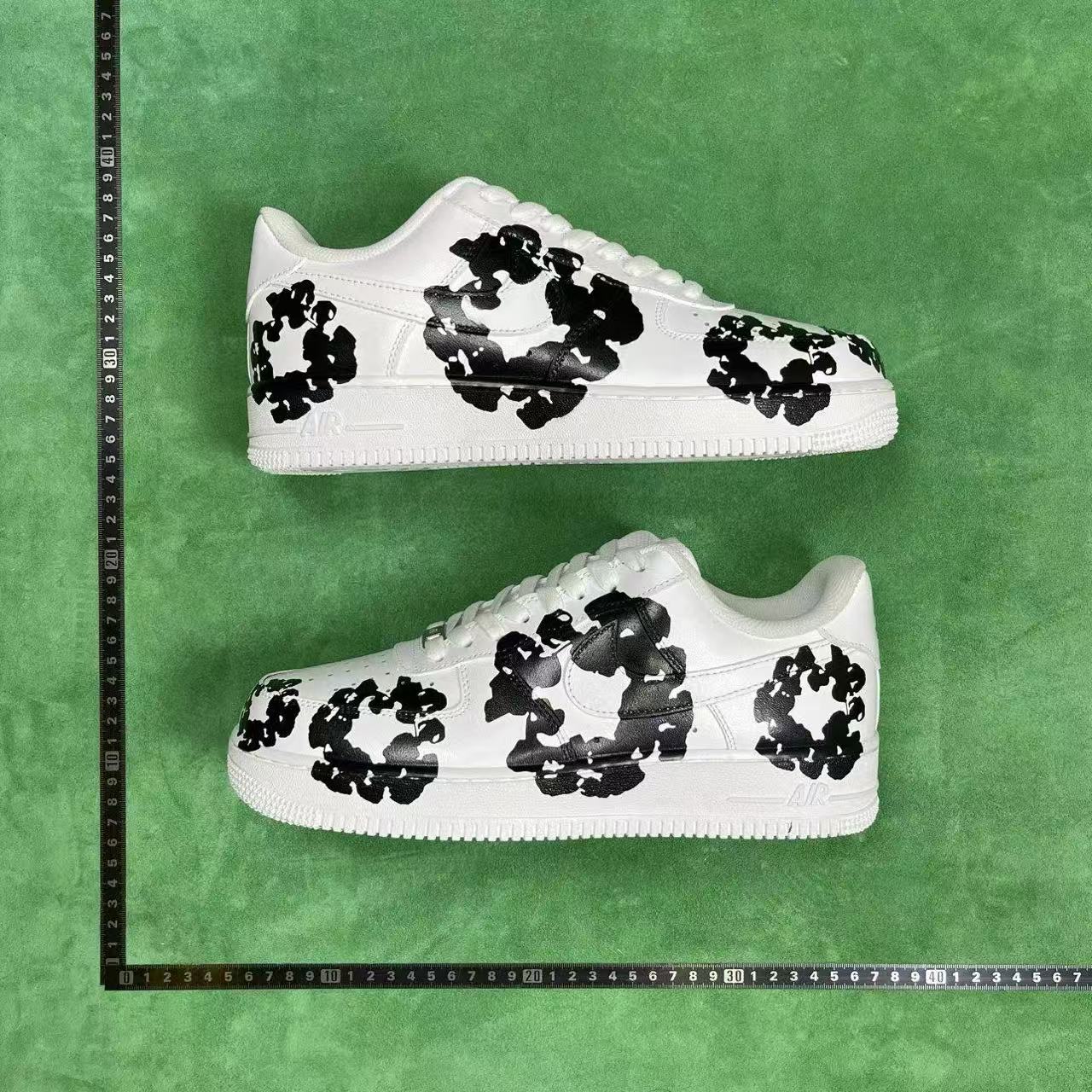 Air Force 1 & Denim tears sneaker white color + gift socks + keychain + storage bag