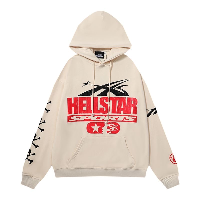 Hellstar If You Dont Like USB eat slogan skull print hood