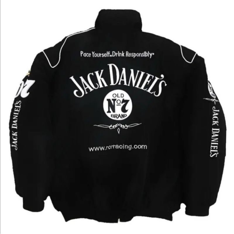 Jack Daniels Moter Bike Jacket Black