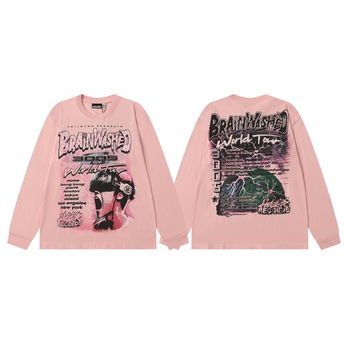 Hellstar Street Rapper Long Sleeve T-shirt