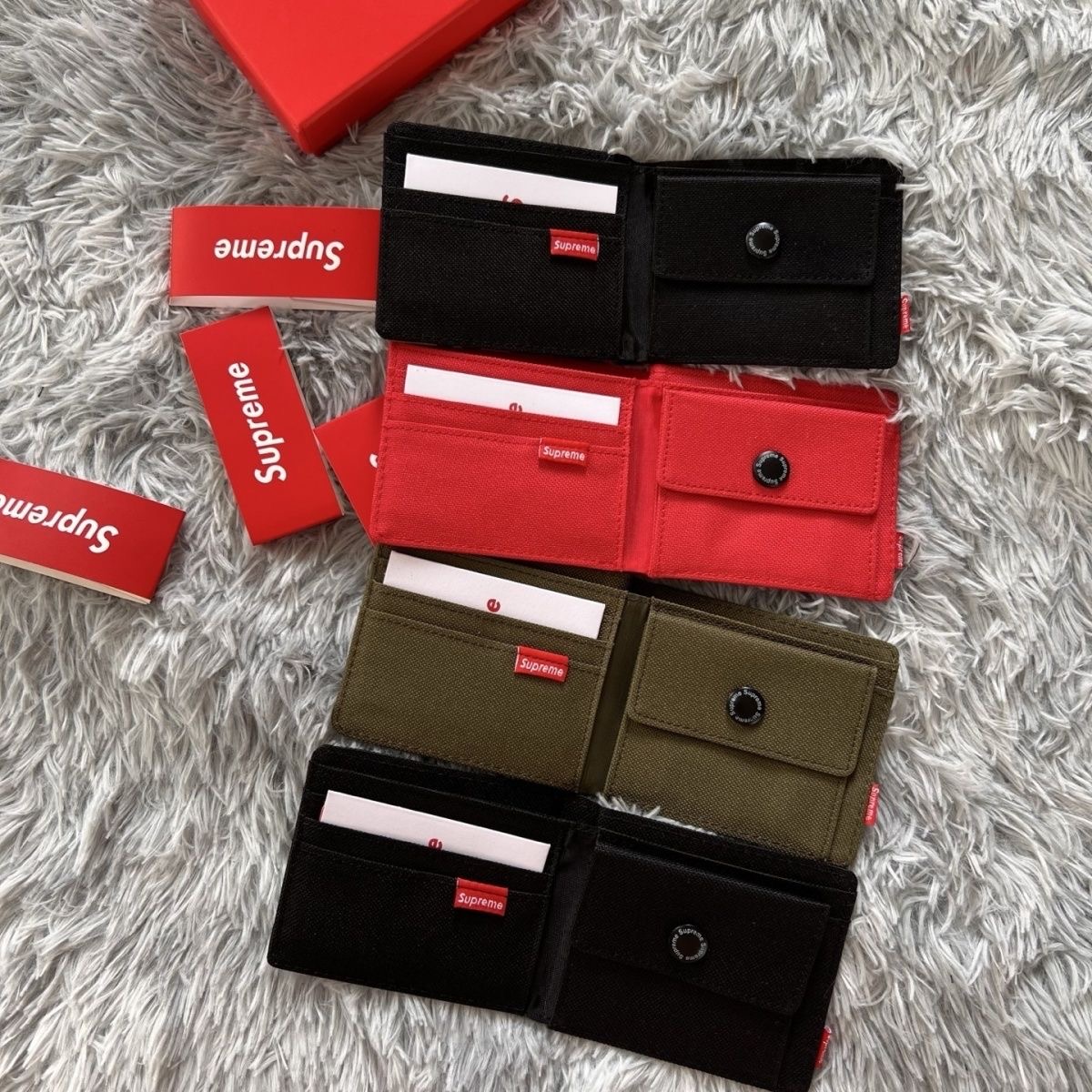 Sup Short Wallet Couple Youth Classic Style Wallet Zero Wallet Student Card Bag Folding