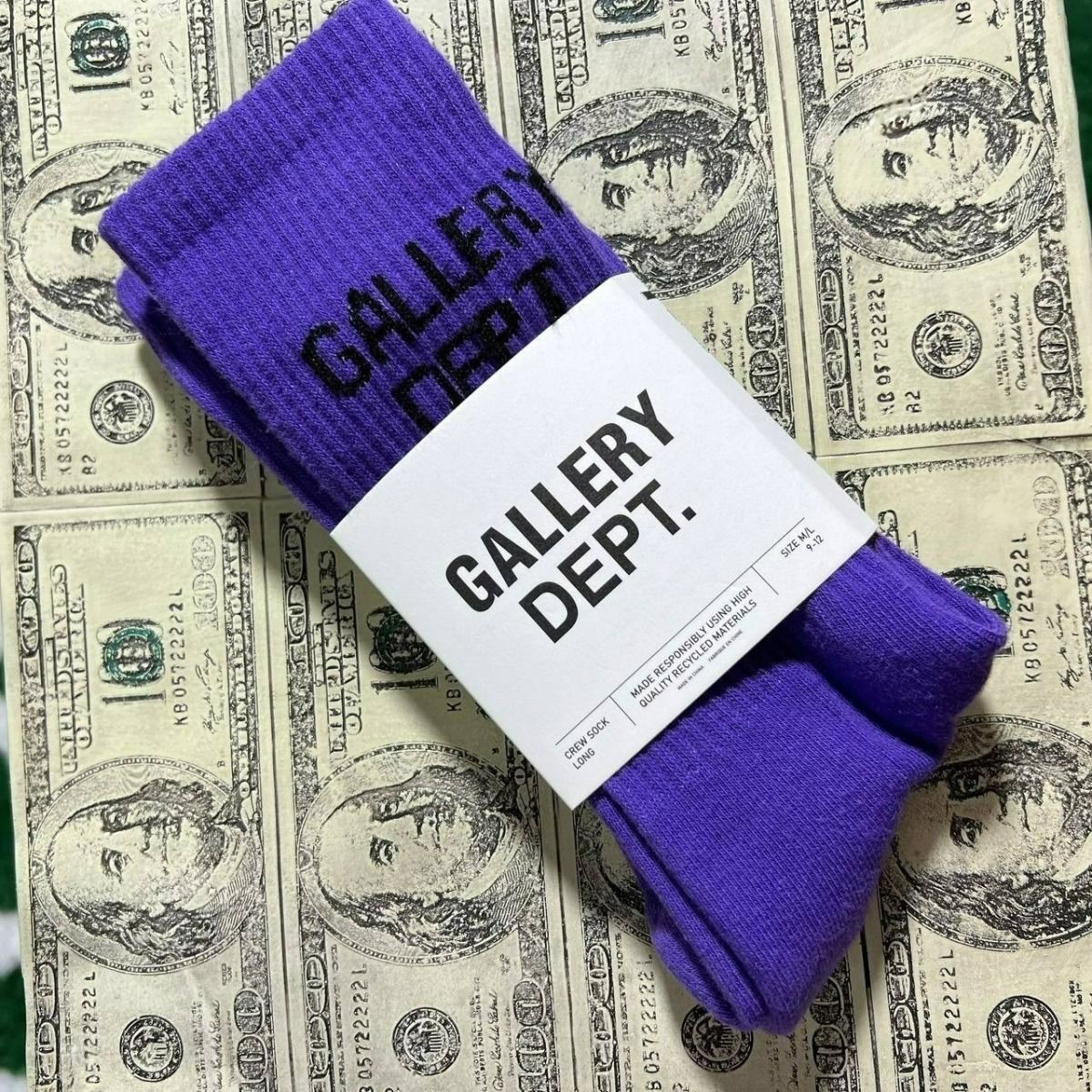 Gallery Dept Towel Socks with Card Holder High Quality DP Towel Socks