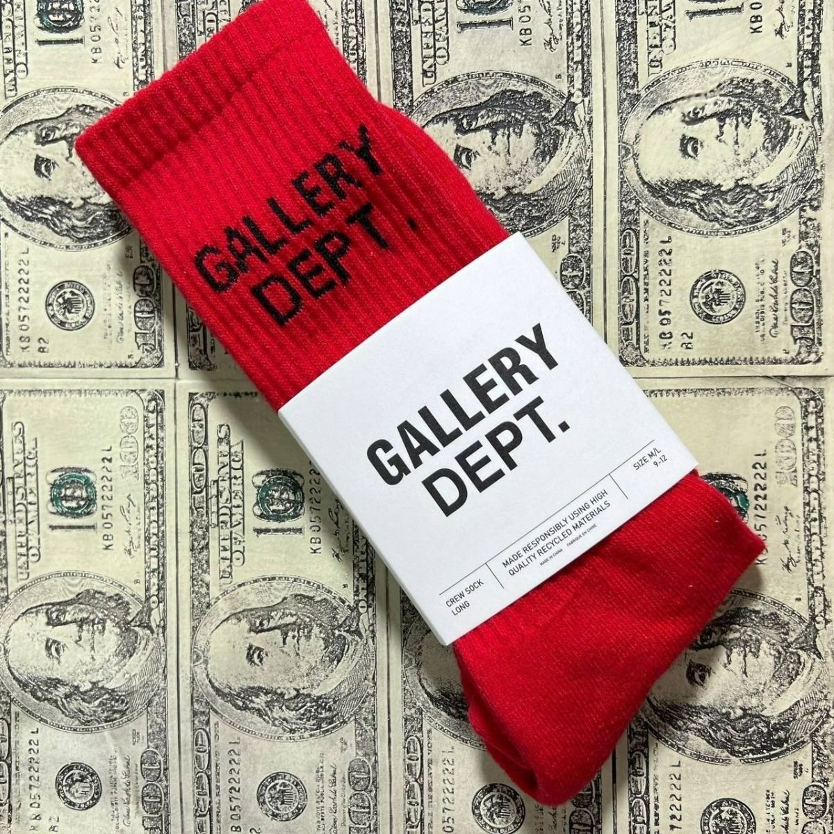 Gallery Dept Towel Socks with Card Holder High Quality DP Towel Socks