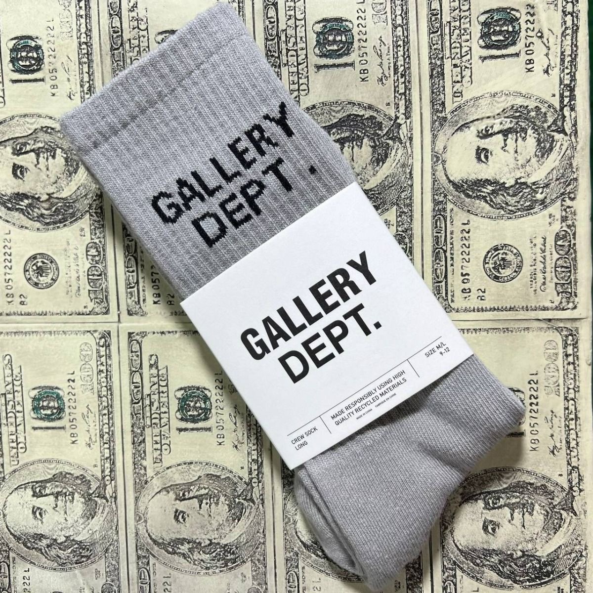 Gallery Dept Towel Socks with Card Holder High Quality DP Towel Socks
