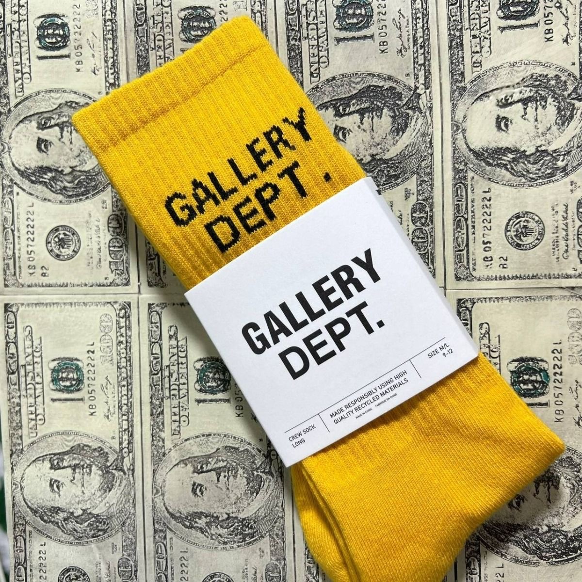 Gallery Dept Towel Socks with Card Holder High Quality DP Towel Socks