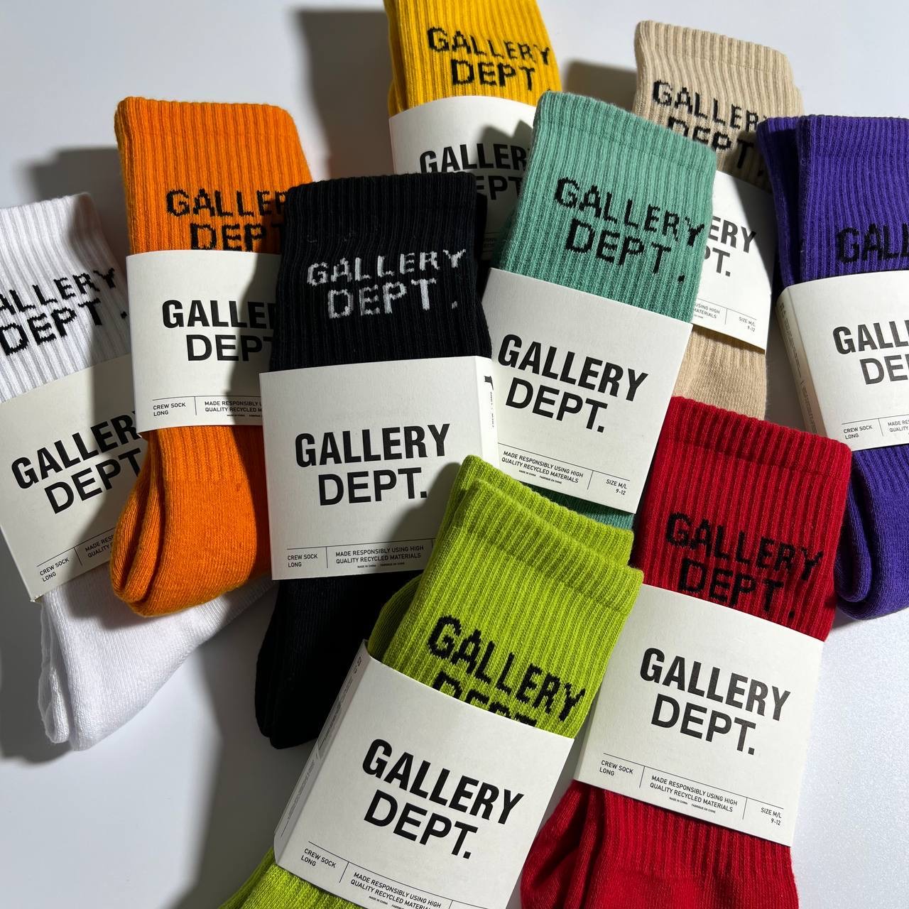 Gallery Dept Towel Socks with Card Holder High Quality DP Towel Socks